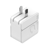 ROCK Sugar Mini Portable Dual-Port Quick Charger USB Wall Charger PD Travel Adapter, CN Plug(White)