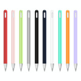 2 Sets 3 In 1 Stylus Silicone Protective Cover + Two-Color Pen Cap Set For Huawei M-Pencil(Pink)
