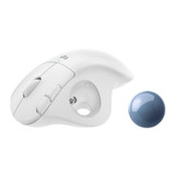 Logitech ERGO M575 Creative Wireless Trackball Mouse (White)