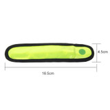 Battery Power Glow Stick Clip-on Marker Polymer Strip LED Light Flashlight(Green)