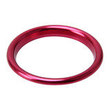 4 PCS Car Outlet Decorative Rings Aluminum Alloy Air Outlet Chrome Trim Ring Car Dashboard  Air Vents Cover Sticker Decoration for Audi A3(Magenta)