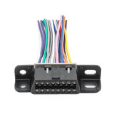 J1962F OBD2 16Pin Terminal Version Female Connector, Cable length: 10cm