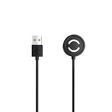For Suunto 9 Peak 38mm Smart Watch Magnetic Charging Cable, Length: 1m(Black)