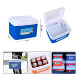 Portable Car Outdoor Ice Bucket Cooler mini Refrigerator 5L