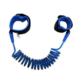 Kids Safety Harness Child Leash Anti Lost Wrist Link Traction Rope Anti Lost Bracelet, Length: 2.5m(Blue)