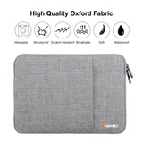 HAWEEL 13.0 inch Sleeve Case Zipper Briefcase Laptop Carrying Bag, For Macbook, Samsung, Lenovo, Sony, DELL Alienware, CHUWI, ASUS, HP, 13 inch and Below Laptops(Grey)