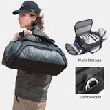 Bange BG-7561 Wet and Dry Separation Fitness Travel Bag for Men / Women, Size: 52 x 24 x 22cm(Grey)