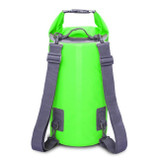Outdoor Waterproof Dry Dual Shoulder Strap Bag Dry Sack, Capacity: 20L (Green)