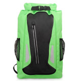 Outdoor Waterproof Dry Dual Shoulder Strap Bag Dry Sack PVC Barrel Bag, Capacity: 25L (Green)