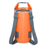 Outdoor Waterproof Dry Dual Shoulder Strap Bag Dry Sack, Capacity: 20L (Orange)