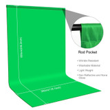 PULUZ 3m x 6m Photography Background Thickness Photo Studio Background Cloth Backdrop(Green)