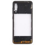 For Galaxy A30s Rear Housing Frame with Side Keys (Black)