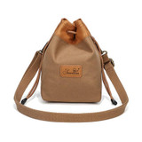 S.C.COTTON Camera Lens Protection Bag Liner Bag Waterproof Camera Storage Bag, Size: M(Khaki)