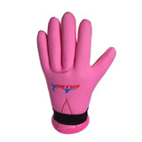 DIVE&SAIL 3mm Children Diving Gloves Scratch-proof Neoprene Swimming Snorkeling Warm Gloves, Size: M for Aged 6-9(Pink)