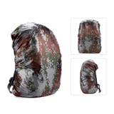 Waterproof Dustproof Backpack Rain Cover Portable Ultralight Outdoor Tools Hiking Protective Cover 80L(Digital Camouflage)