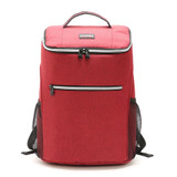 Outdoor Picnic Insulation Backpack Oxford Cloth waterproof Backpack(Red)