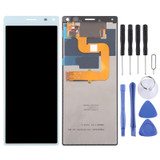 Original LCD Screen for Sony Xperia 8 with Digitizer Full Assembly(Blue)