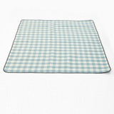 FP1409 6mm Thickened Moisture-Proof Beach Mat Outdoor Camping Tent Mat Without Storage Bag, Size:150x200cm(Blue Grid)