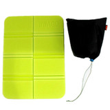 XPE Folder Camping Mat Folding Portable Small Cushion Moisture-Proof Waterproof Prevent Dirty Picnic Mat  Beach Pad(Fruit Green)