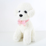 6 PCS Pet Handmade Adjustable Cat Dog Bow Tie Collar, Size:S 17-32cm, Style:Sequin Bowknot