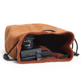 S.C.COTTON Liner Shockproof Digital Protection Portable SLR Lens Bag Micro Single Camera Bag Square Gray L