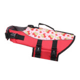 Dog Supplies Pet Swimwear Life Jackets, Size: M(JSY07 Red)