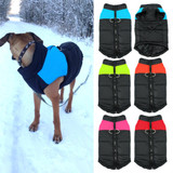 Waterproof Pet Dog Puppy Vest Jacket Chihuahua Clothing Warm Winter Dog Clothes Coat, Size:S(Pink)