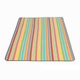 FP1409 6mm Thickened Moisture-Proof Beach Mat Outdoor Camping Tent Mat With Storage Bag 200x200cm(Neon)