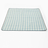 FP1409 6mm Thickened Moisture-Proof Beach Mat Outdoor Camping Tent Mat With Storage Bag 200x200cm(Blue Grid)