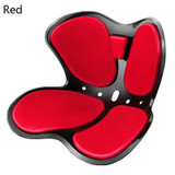 Office Waist Flower Petals Cushion Corrected Sitting Posture Pregnant Woman Decompression Petals(Red)