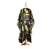 W008 3 PCS Haircutting Cloth Perm and Dyeing Shawl(Yellow)