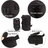 5603 Wear-Resistant Waterproof And Shockproof SLR Camera Lens Bag, Size: S(Black)