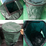 Sealing Probiotics Fermentation Garden Horticulture Tree Leaf Bag Compost Bag, Size: Large Lid With Window(Dark Black)