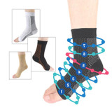 5 Pairs Comfortable Functional Pressure Socks, Size: S/M(White)