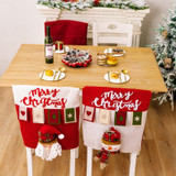 3D Cartoon Doll Chair Cover Christmas Furniture Decoration Supplies(Elder)