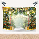 150 x 200cm Peach Skin Christmas Photography Background Cloth Party Room Decoration, Style: 10