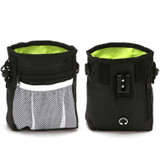 Pet Snack Bag Training Waist Bag Out Multifunctional Pet Training Bag(Black)