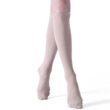 Unisex Shaping Elastic Socks Secondary Tube Decompression Varicose Stockings, Size:S(Skin Color - Cover Toe)