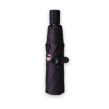 Sunny and Rainy Sunscreen and UV Protection Cute Folding Mini Sun Umbrella, Style:Three Fold(Black)
