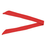 Unisex Sweat Wicking Stretchy Exercise Yoga Gym Bandana Headband Sweatband Head Tie Scarf Wrap, Size: 1.2*0.06m (Red)