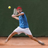 Unisex Sweat Wicking Stretchy Exercise Yoga Gym Bandana Headband Sweatband Head Tie Scarf Wrap, Size: 1.2*0.06m (Red)