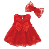 Toddler Girl Dress Group with Bowknot (Color:Pink Size:66-73)