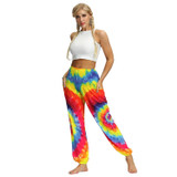 Tie-dye Gradient Beach Holiday Bloomers Suit (Color:Free Size Size:YCI052)
