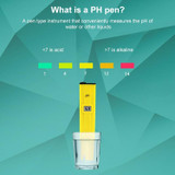 Pen Type PH Meter(Yellow)