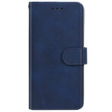 For BLU View 2 B130DL Leather Phone Case(Blue)