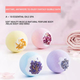 Bubble Bath Ball(Rose)