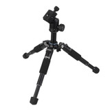 Fotopro M-5 MINI Adjustable 160mm-470mm 3kg Burden Aluminium Alloy Tripod Holder Stand Mount for Card Machine & DSLR & Lomo & Mirrorless Camera & Digital Camera