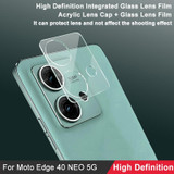 For Motorola Edge 40 NEO 5G imak High Definition Integrated Glass Lens Film