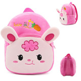 Kids Cartoon Backpack Kindergarten Children Cute School Bag Baby Girls Schoolbag(Rabbit)