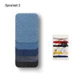 5pcs/set 3 Jumper Shirt Elbow Knee Repair Patch Denim Cutting Patch